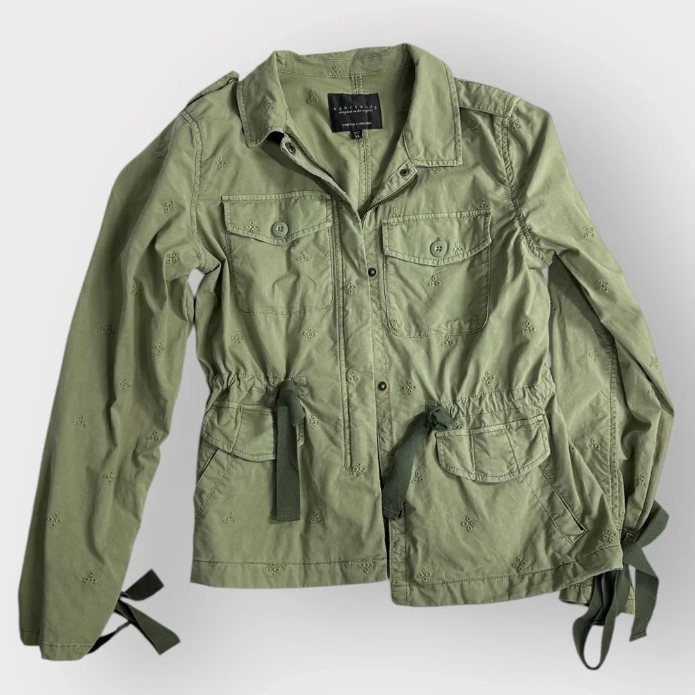 Sanctuary, Green Utility Jacket, Size XS